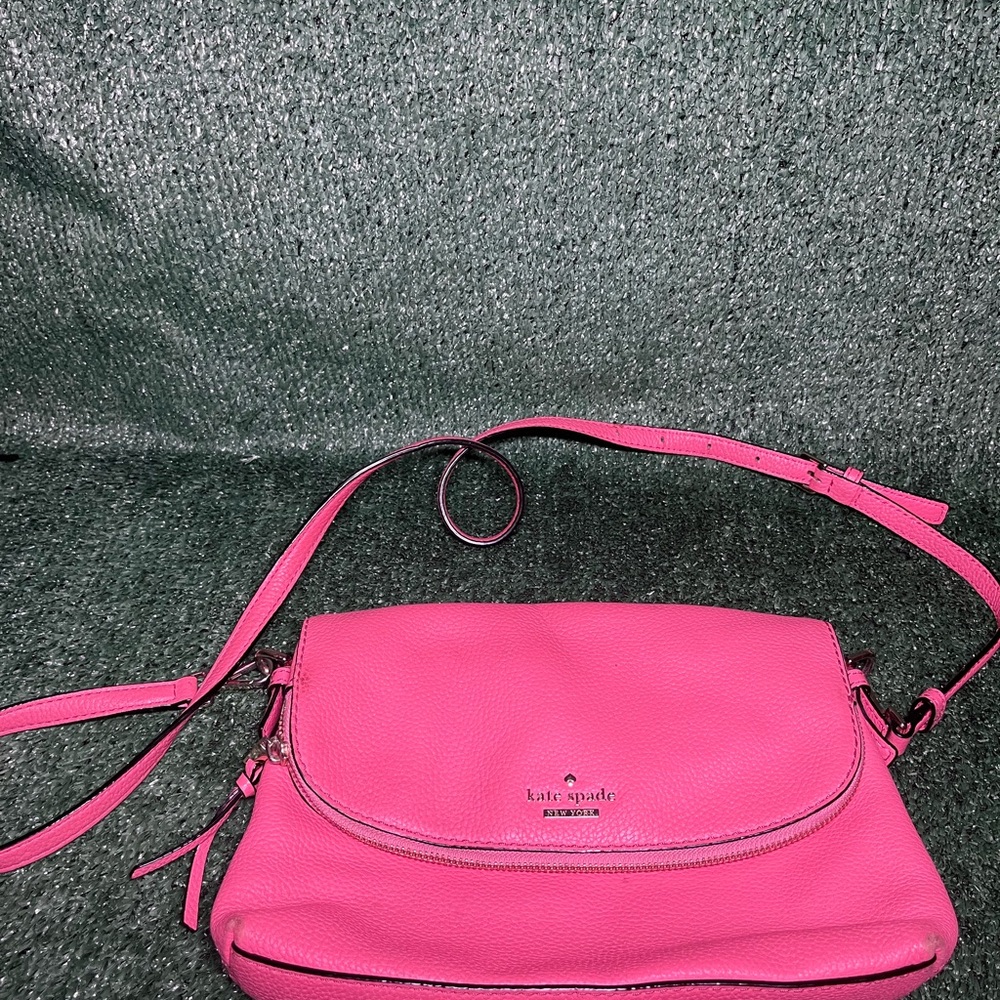 Kate Spade Vibrant Pink Crossbody Bag